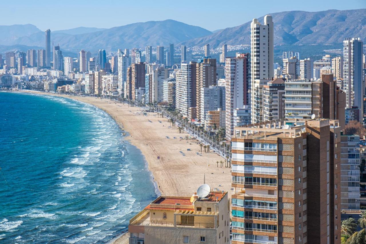 Tropic Mar Apartment 15-A Sea Views Levante Beach 貝尼多姆 外观 照片