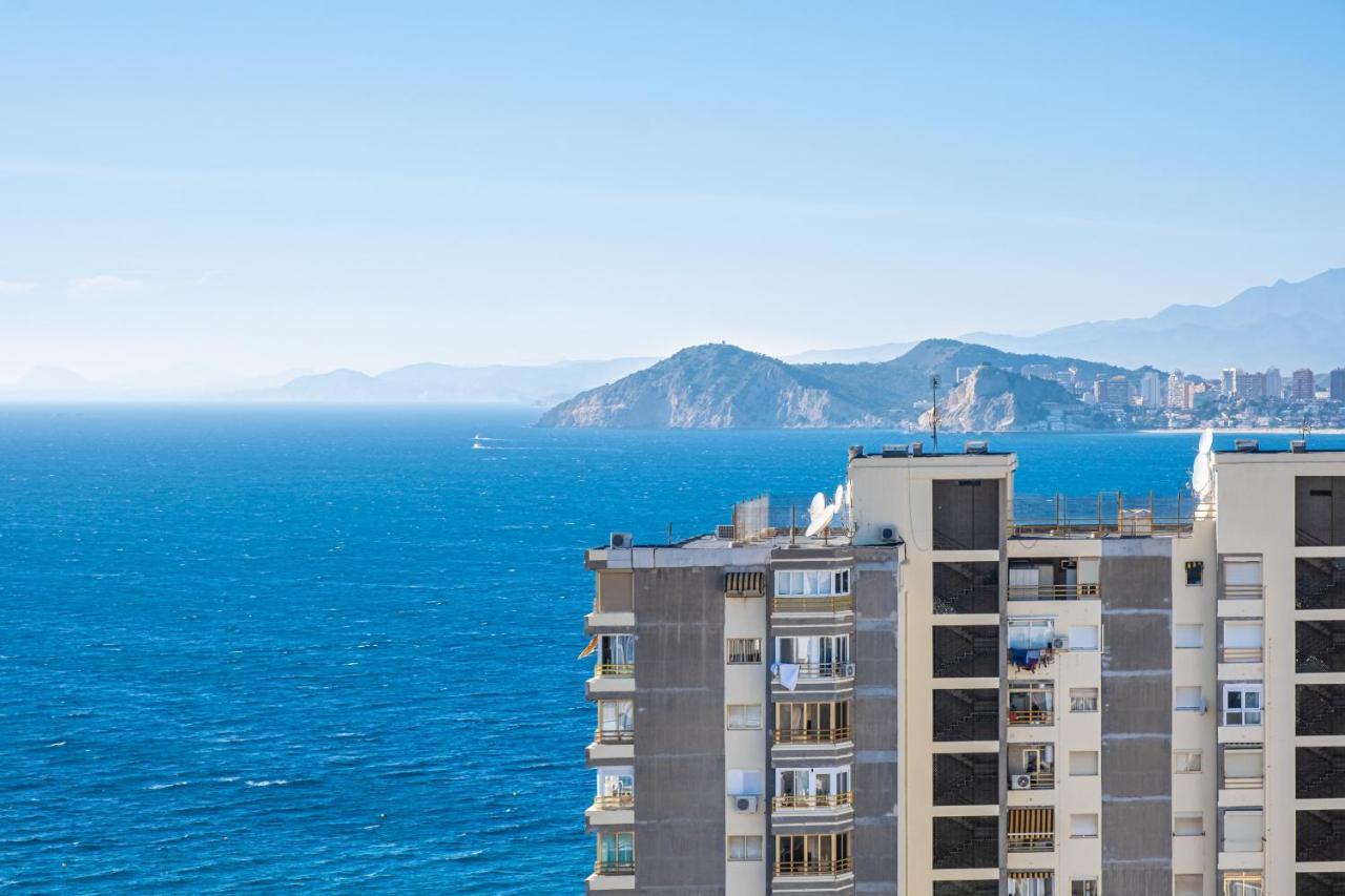 Tropic Mar Apartment 15-A Sea Views Levante Beach 貝尼多姆 外观 照片