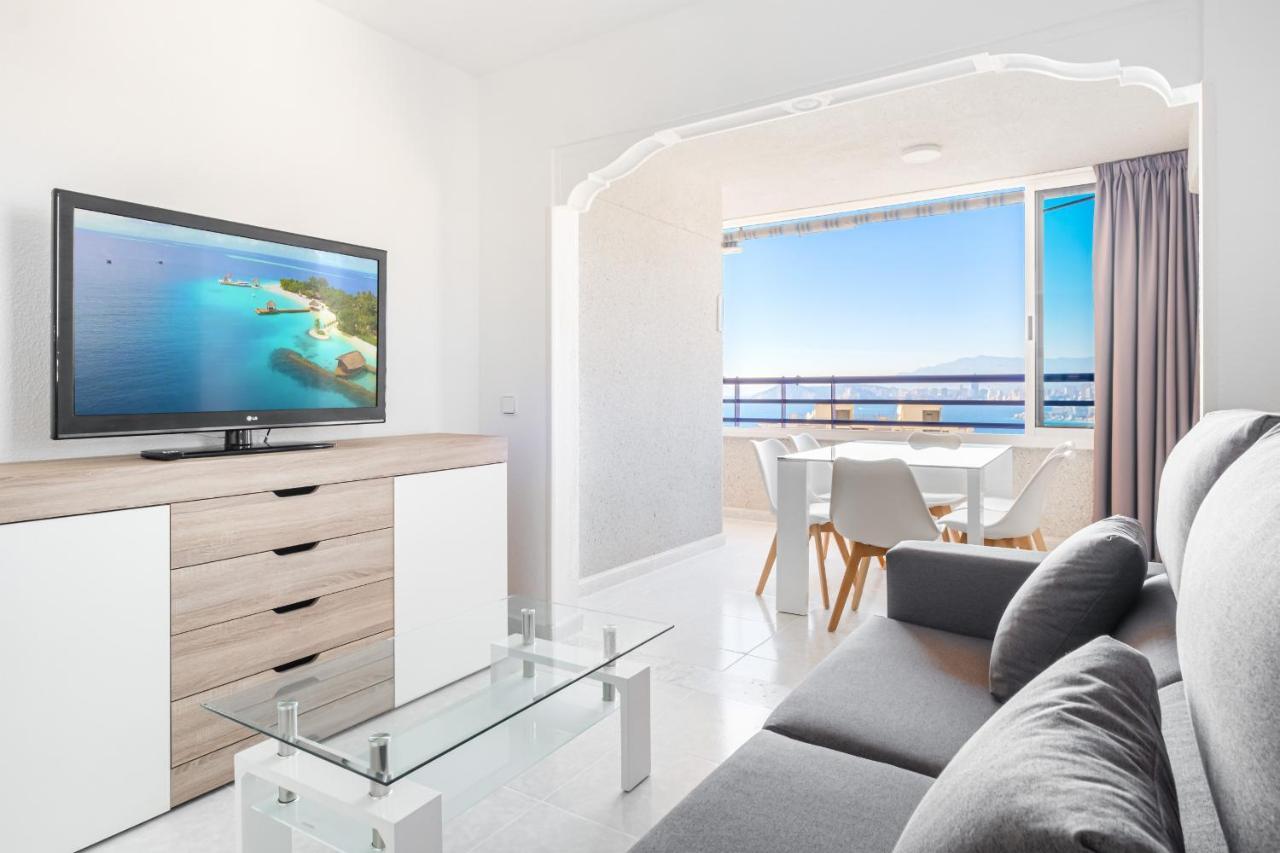 Tropic Mar Apartment 15-A Sea Views Levante Beach 貝尼多姆 外观 照片