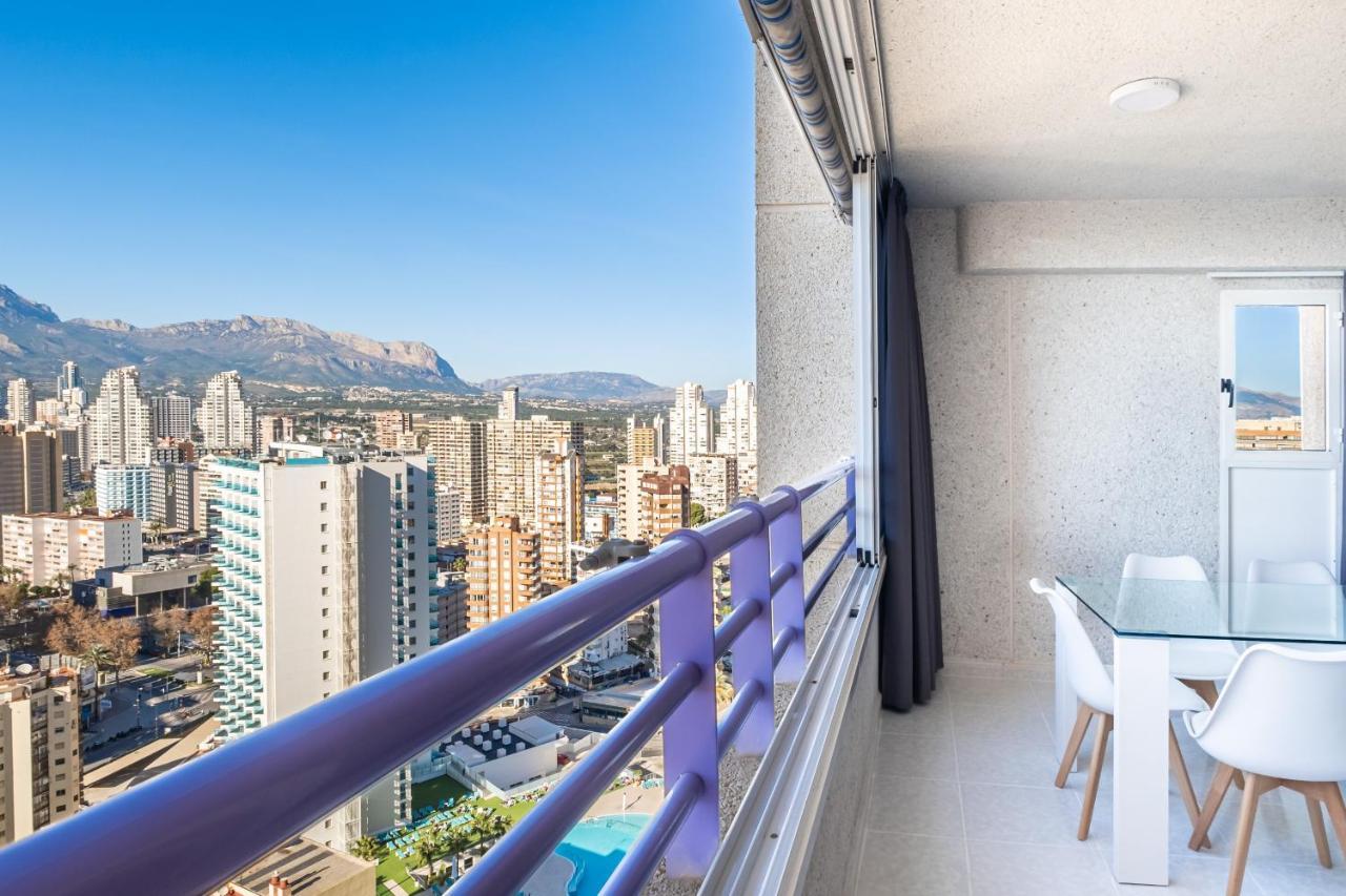 Tropic Mar Apartment 15-A Sea Views Levante Beach 貝尼多姆 外观 照片