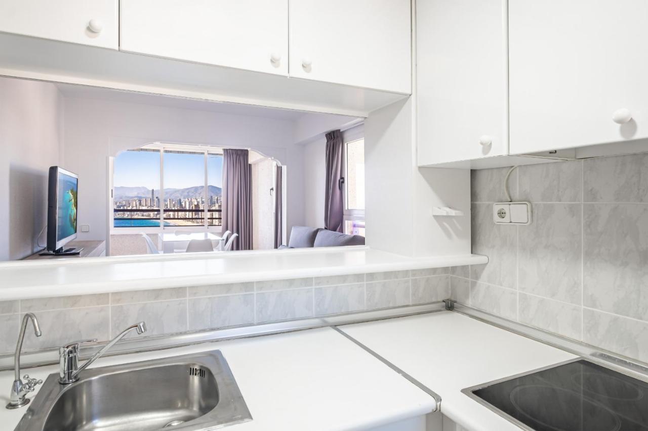 Tropic Mar Apartment 15-A Sea Views Levante Beach 貝尼多姆 外观 照片
