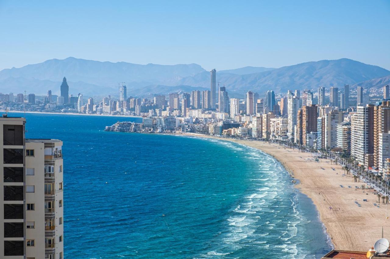 Tropic Mar Apartment 15-A Sea Views Levante Beach 貝尼多姆 外观 照片